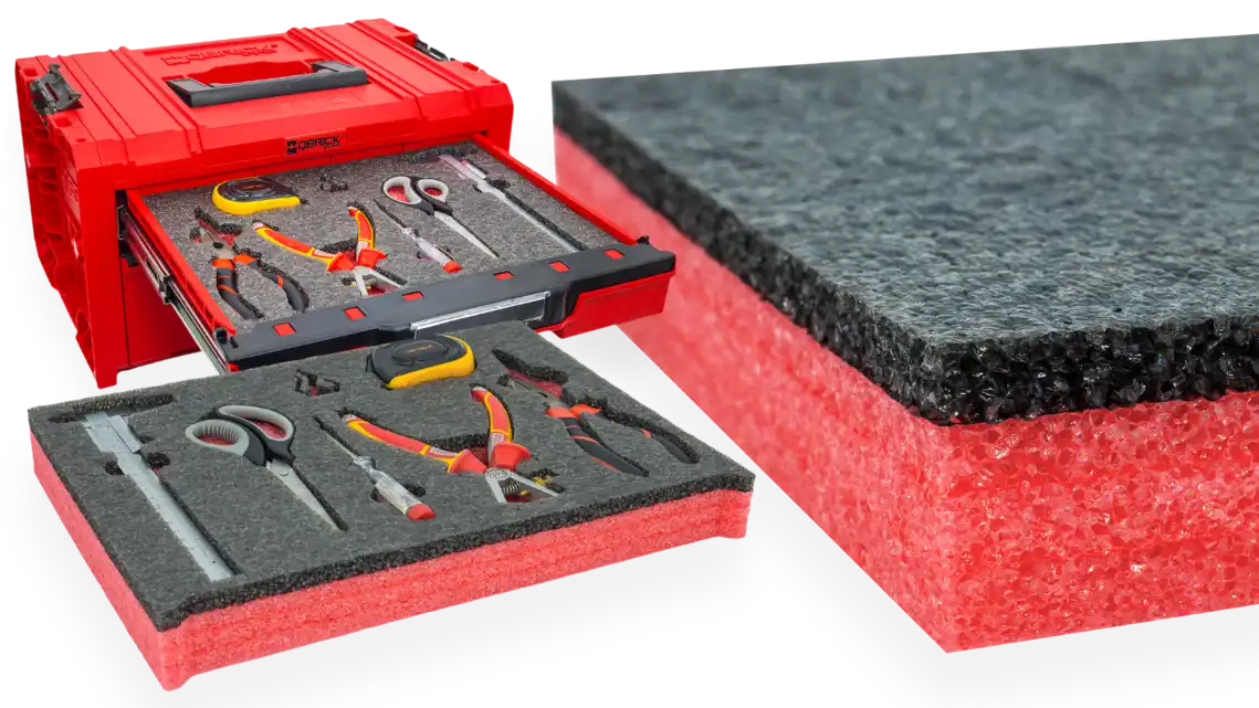 LEANFOAM – idealna organizacja narzędzi w skrzyniach Qbrick