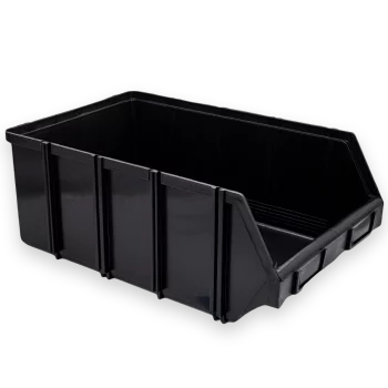 Pudełko magazynowe Modułbox 4.1, 490×310×187 mm, wpusty boczne i tylne