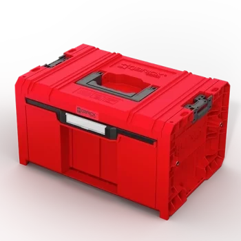 QBRICK SYSTEM PRO DRAWER 1 TOOLBOX 2.0 Basic Red Ultra HD Custom Skrzynka z szufladami