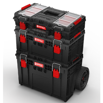 Qbrick system prime black zestaw skrzyń na kołach numer 1