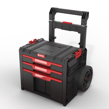 QBRICK SYSTEM PRO CART 2.0 PLUS DRAWER 3 Skrzynka z szufladami na kołach