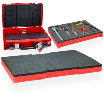 Pianka wkład piankowy Grafit/Czerwony LeanFoam RED - Qbrick One 2.0 Technik